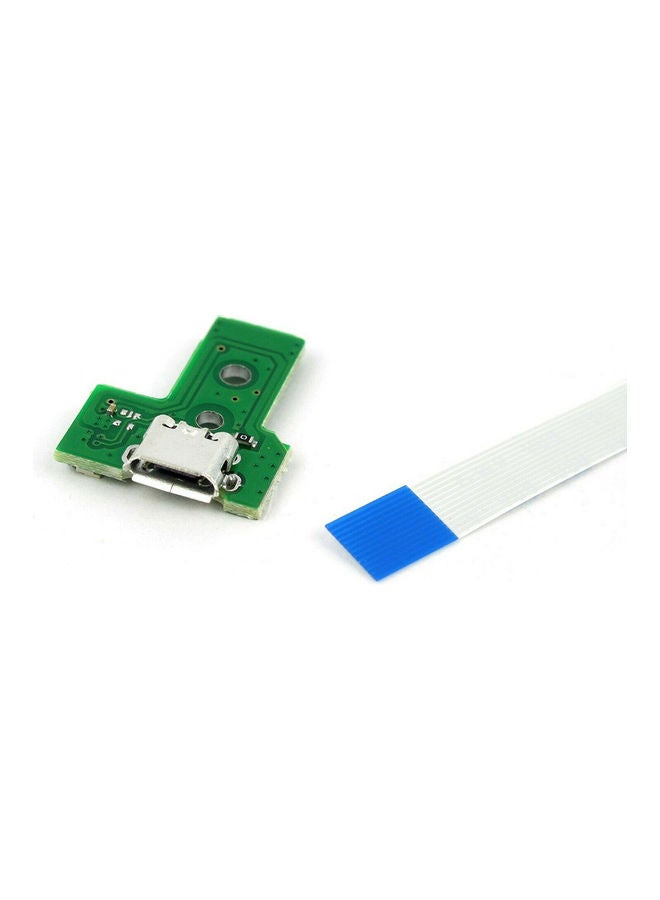 Generic - 12 Pin USB Charging Port Socket Board JDS-040 For PS4 Controller - Image 1