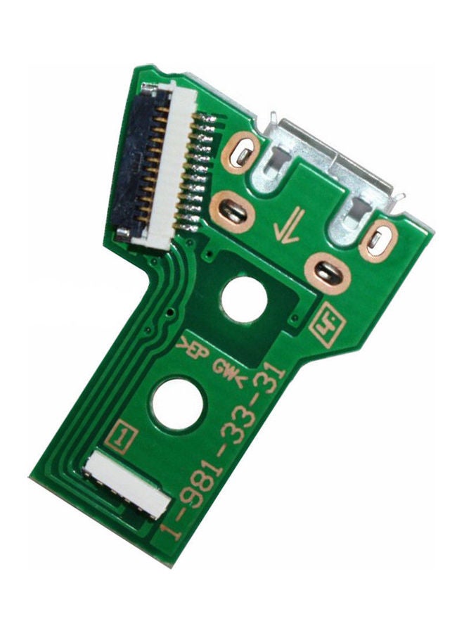 Generic - 12 Pin USB Charging Port Socket Board JDS-040 For PS4 Controller - Image 1