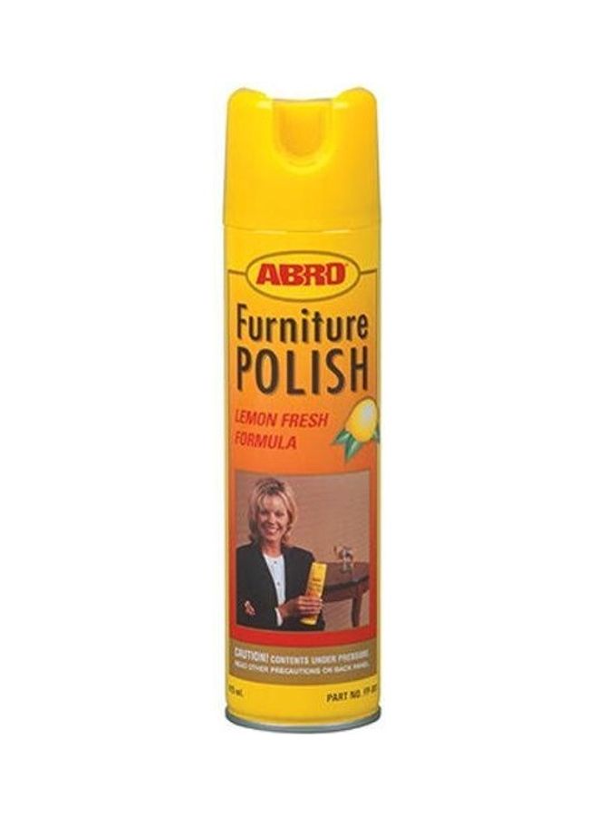 Abro Lemon Fresh Furniture Polish Yellow 402ml 
