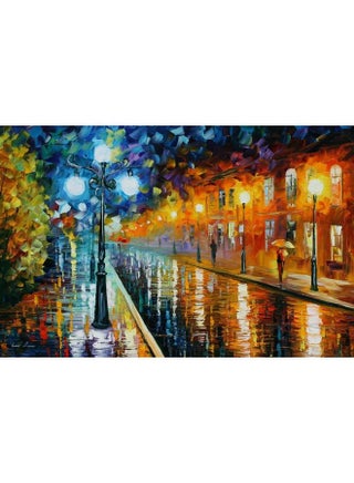 Landscape & Nature Design Framed Vinyl Tableau Multicolor 100x100cm - v1604243240/N41723533A_1