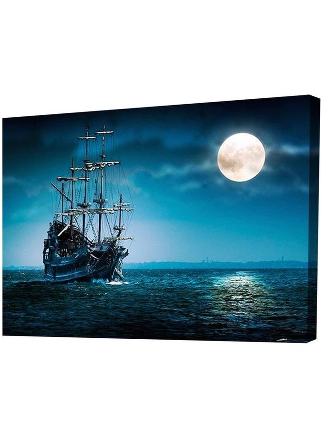 Fast Print Art Design Framed Vinyl Tableau Multicolor 100x70cm