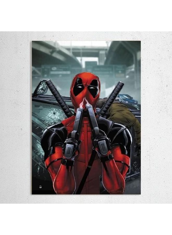 Fast Print Movies Design Framed Vinyl Tableau Multicolor 30x45cm