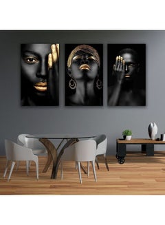 3-Piece Characters Design Framed Vinyl Tableau Multicolor 60x40cm - v1604247035/N41722119A_1