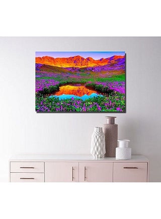 Landscape & Nature Design Framed Vinyl Tableau Multicolor 45x30cm - v1604247246/N41732786A_1