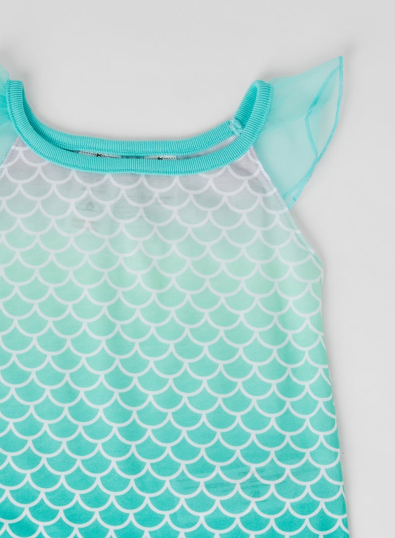 carter's 3 Pack Mermaid Top And Bottom Set Multicolour  - Image 3