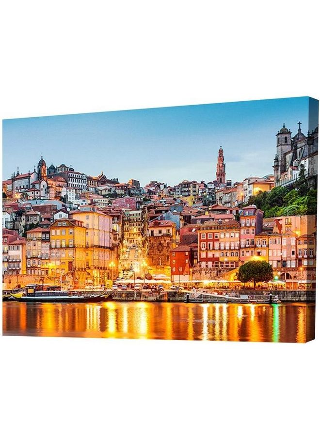 Places Design Framed Vinyl Tableau Multicolor 50x35cm