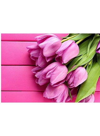 Floral & Botanical Design Framed Vinyl Tableau Multicolor 35x50cm - v1604250824/N41737364A_1