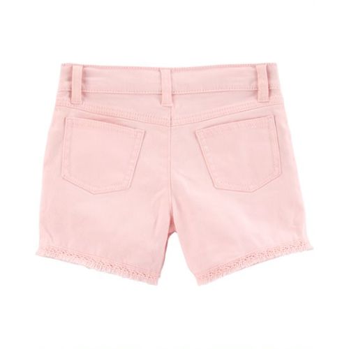 carter's 5-Pocket Plain Denim Shorts Light Pink - Image 2