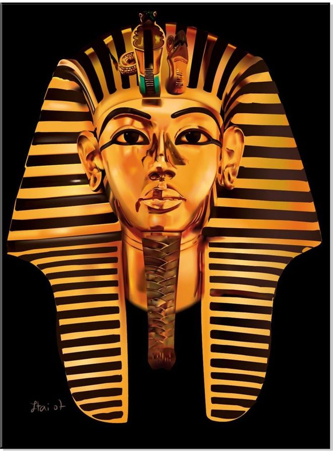 Ancient & Classic Design Framed Vinyl Tableau Multicolor 65x85cm