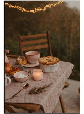 Food & Beverages Design Framed Vinyl Tableau Multicolor 90x60cm - v1604254601/N41738303A_1