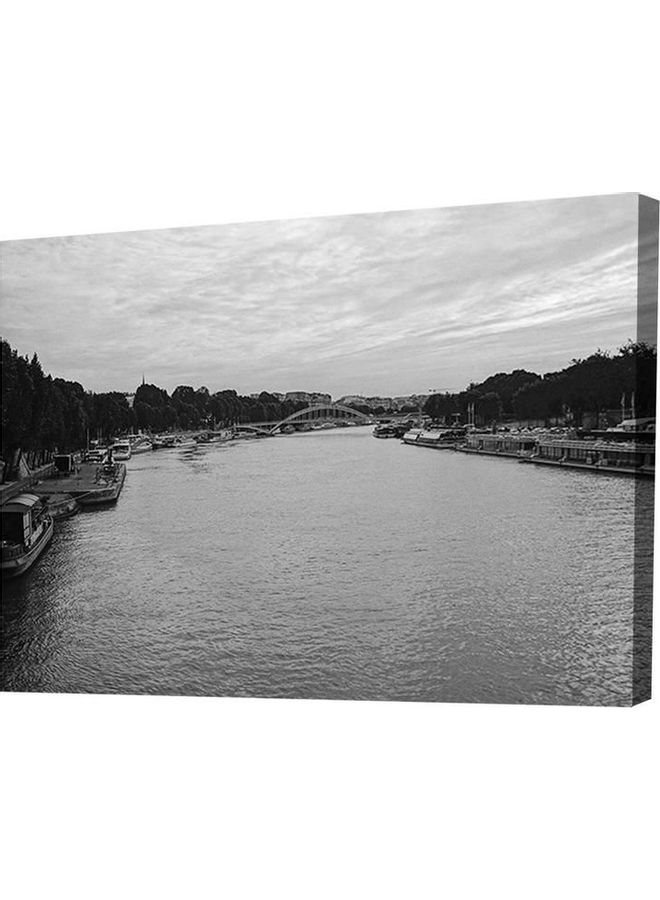 Landscape & Nature Design Framed Vinyl Tableau Multicolor 50x35cm