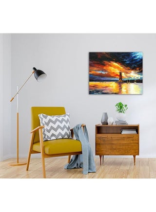 Landscape & Nature Design Framed Vinyl Tableau Multicolor 50x60cm - v1604254843/N41745646A_1