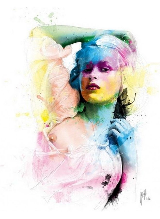 Characters Design Framed Vinyl Tableau Multicolor 40x80cm