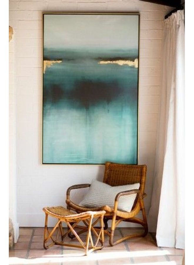 Fast Print Characters Design Framed Vinyl Tableau Multicolor 50x90cm