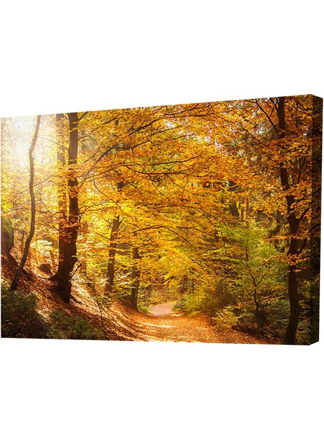 Landscape & Nature Design Framed Vinyl Tableau Multicolor 50x35cm