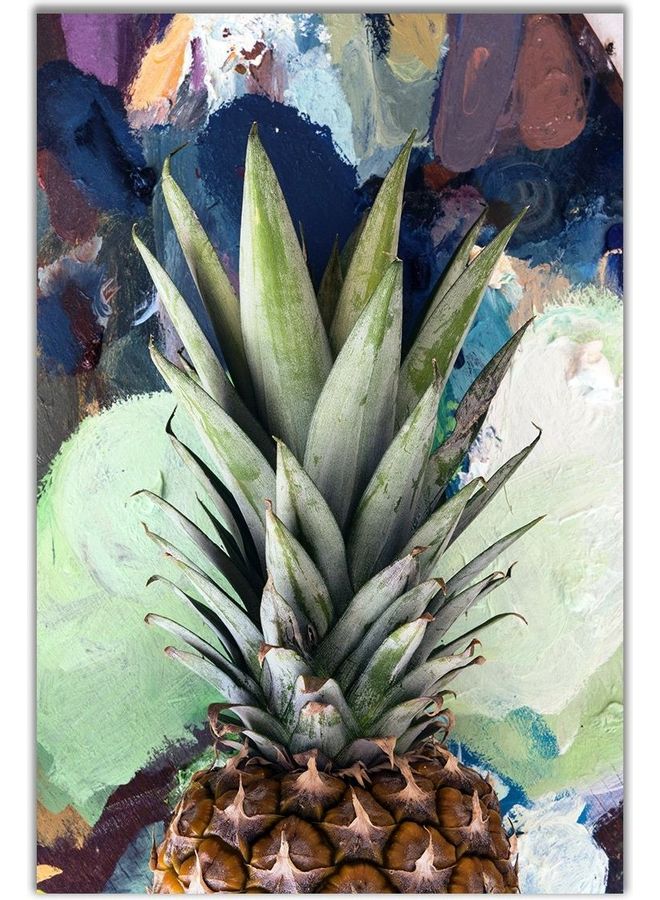 Fast Print Food & Beverages Design Framed Vinyl Tableau Multicolor 60x40cm