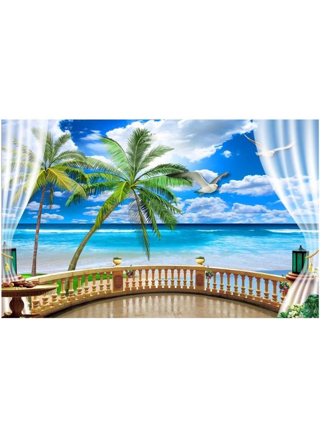 Landscape & Nature Design Framed Vinyl Tableau Multicolor 35x50cm