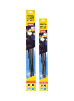 2-Piece Hybrid Wiper Blades Set For Nissan Patrol
