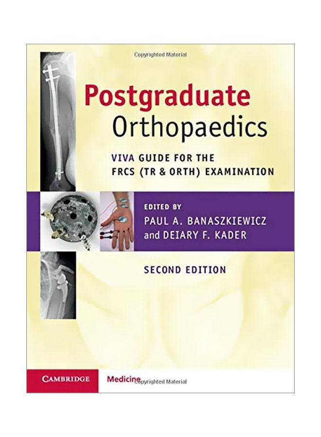 Postgraduate Orthopaedics: Viva Guide For The FRCS (TR & ORTH) Examination Paperback English by Paul A. Banaszkiewicz - 43830 