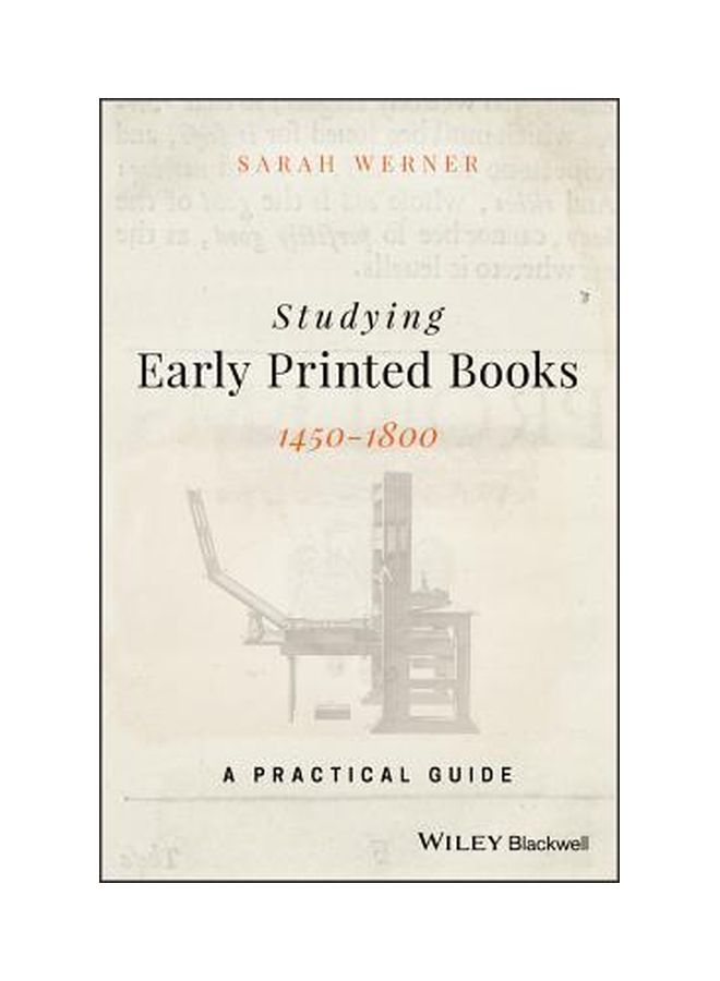 null - Studying Early Printed Books, 1450-1800: A Practical Guide paperback english - 01 Mar 2019 - Image 1