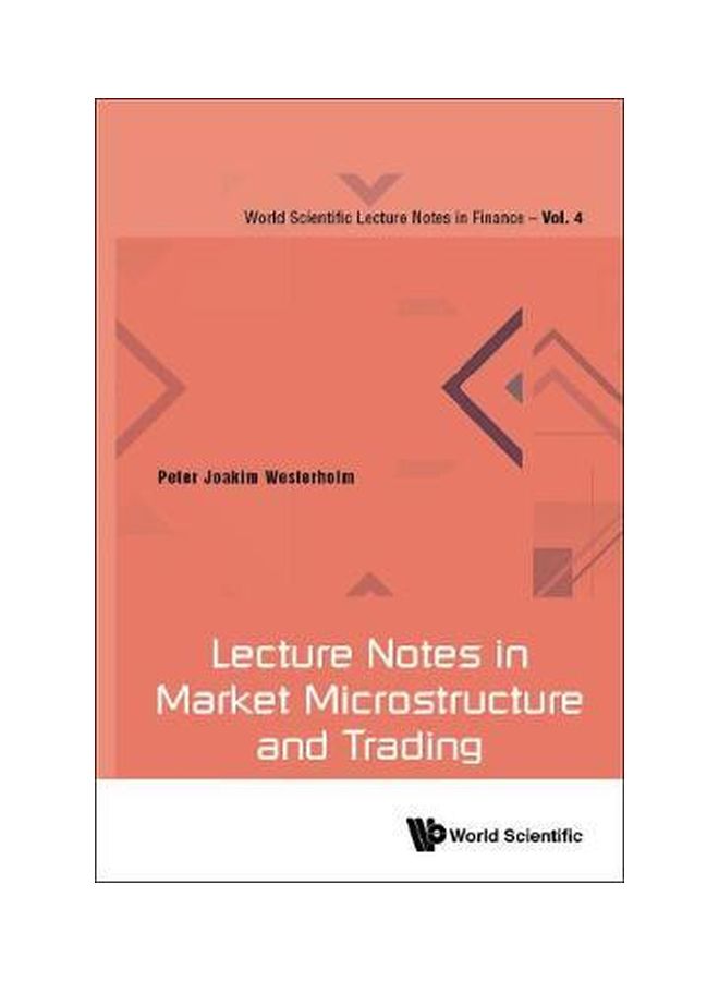Lecture Notes In Market Microstructure And Trading Hardcover English by Peter Joakim Westerholm - 30 Jan 2019 