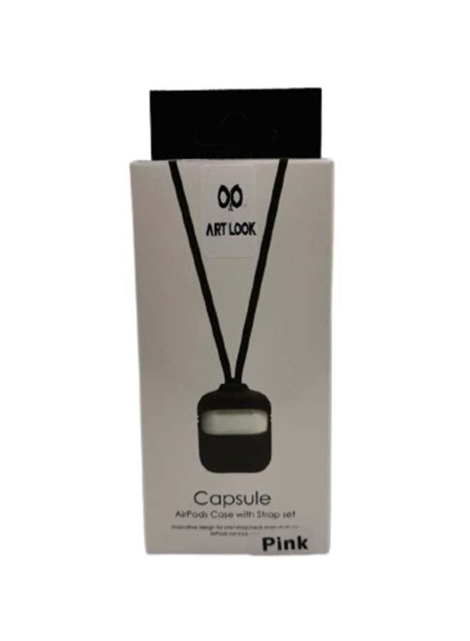 ARTLOOK - Silicone Protective Case Cover For Apple AirPods Pink - Image 1