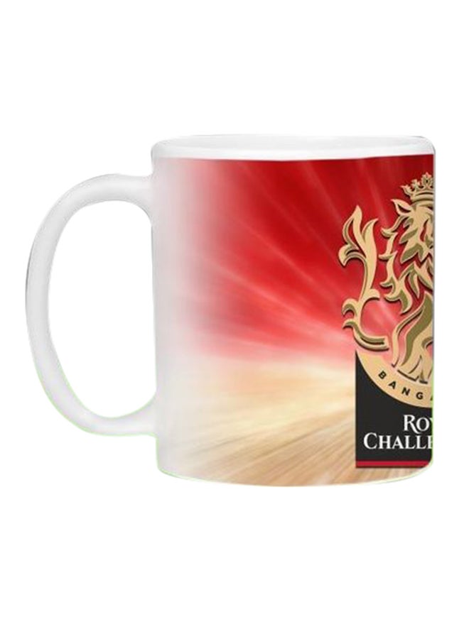 Generic - IPL Royal Challengers Bangalore Printed Coffee Mug Multicolour - Image 1