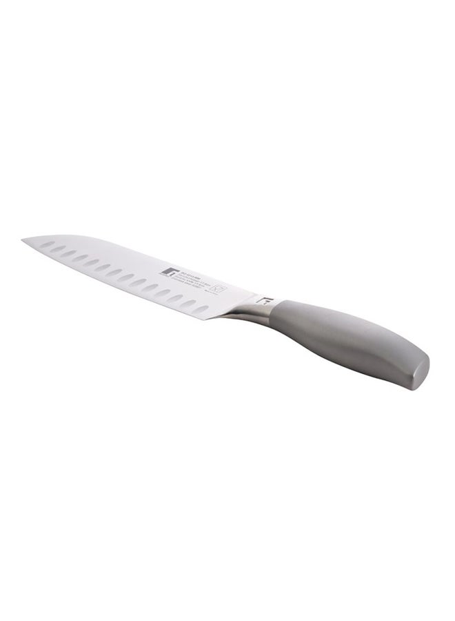 BERGNER Uniblade SS Santoku Knife Silver 17.5centimeter  - Image 2
