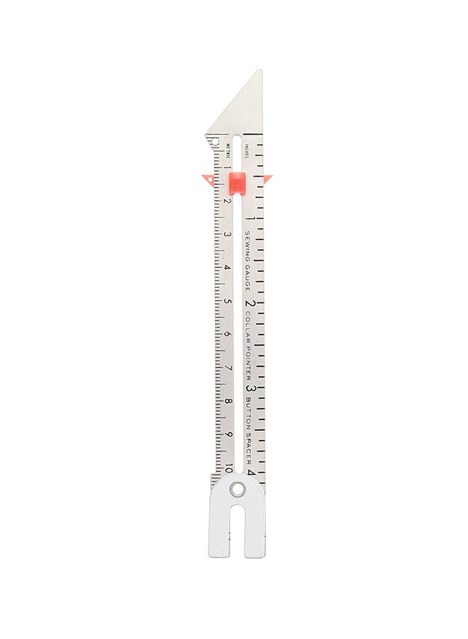 PanaX Sewing Gauge Silver 15 x 2cm - Image 2