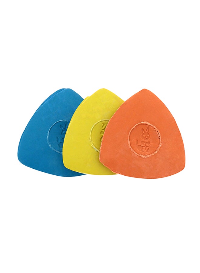 PanaX 3 Pieces Triangle Tailor's Chalk Multicolour - Image 1