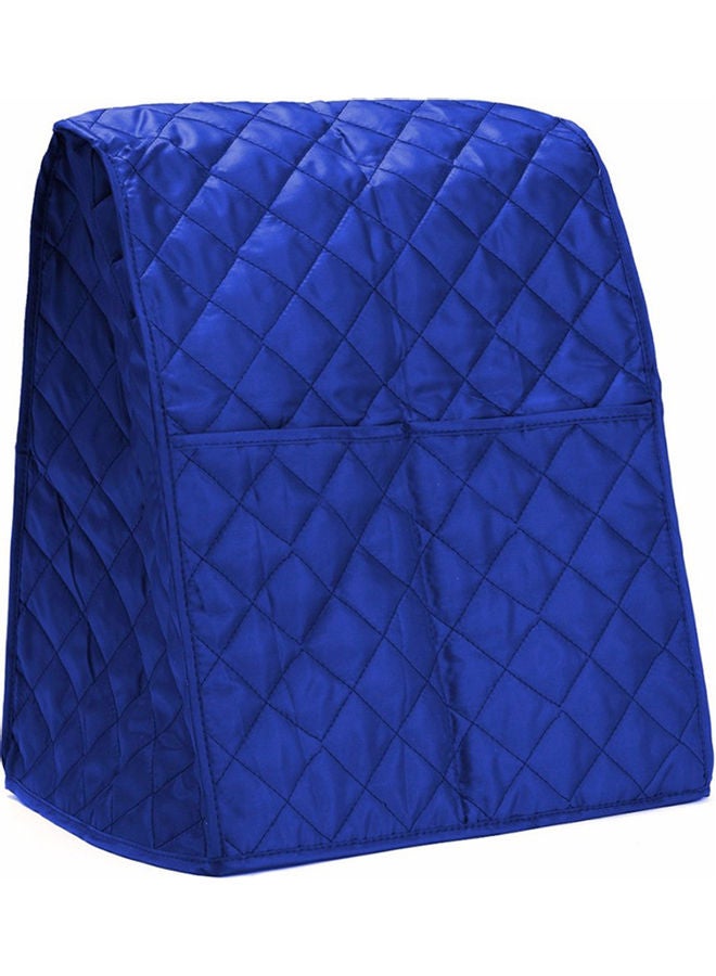 Dustproof Waterproof Cloth Quilted Blender Cover Organizer Bag for Kitchen Mixer blue 23*23*23cm - Image 1