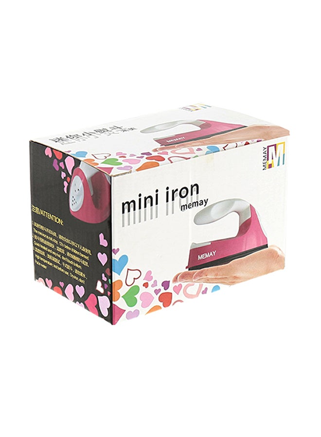 Electric Travel/Mini Iron 300.0 W MM1302 White/Pink  - Image 2