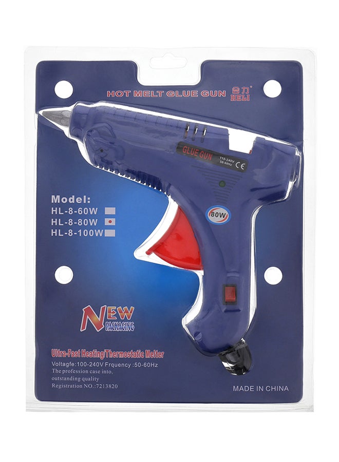 مسدس غراء حراري مناسب للمشاريع الحرفية التي تصنعها بنفسك أزرق - Image 2