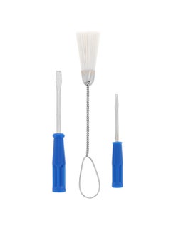Sewing Machine Screw Driver And Lint Brush Blue