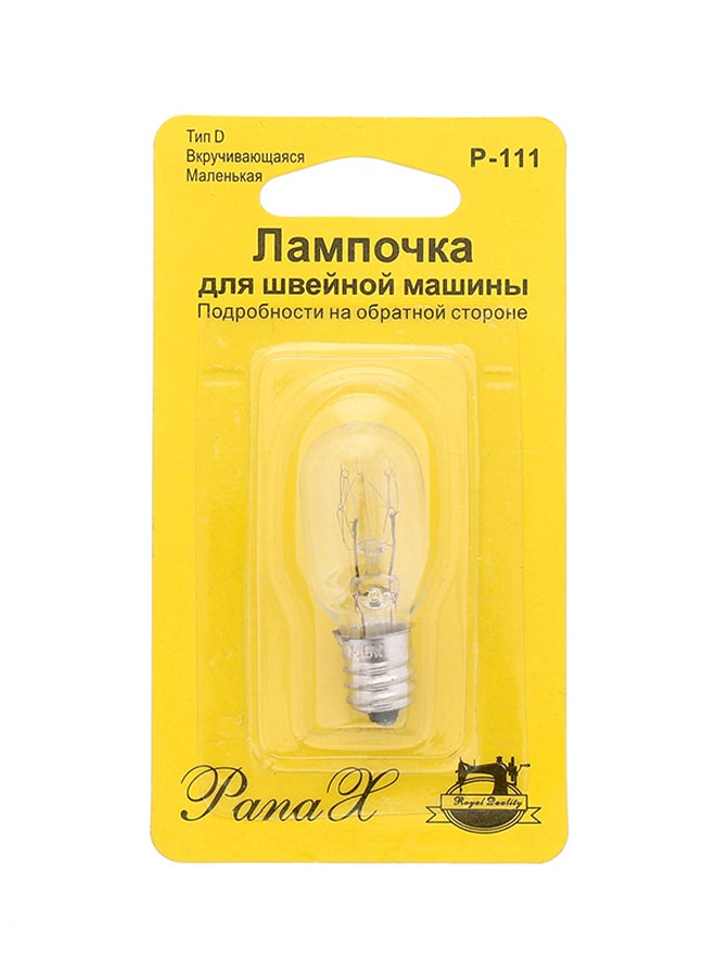 PanaX Sewing Machine Incandescent Light Bulb Transparent - Image 2