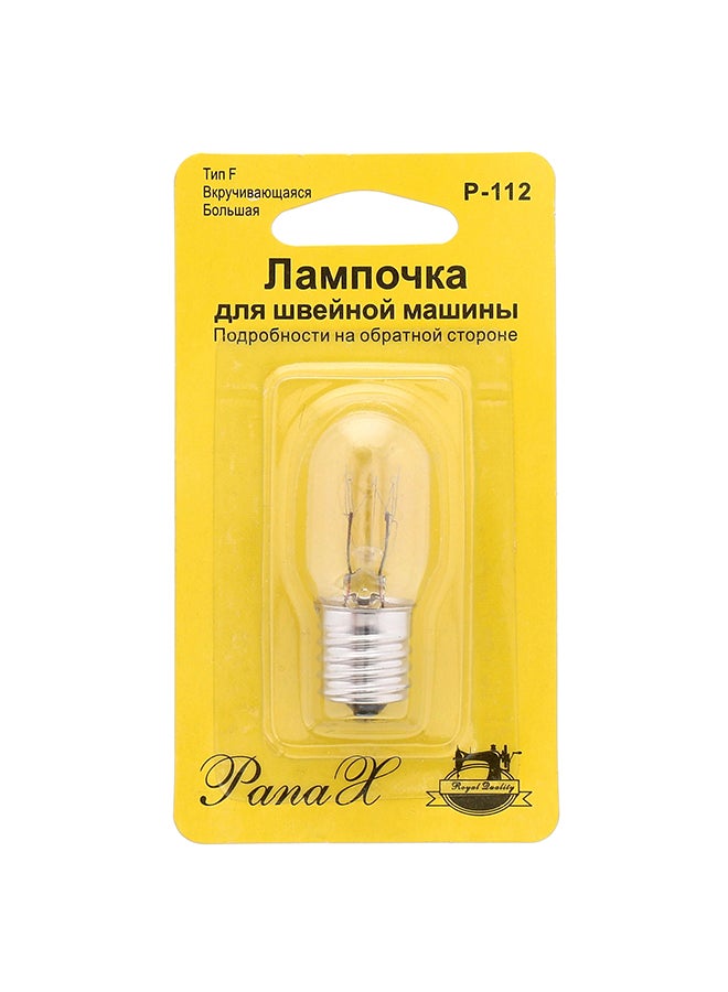 PanaX Sewing Machine Incandescent Light Bulb Transparent - Image 1