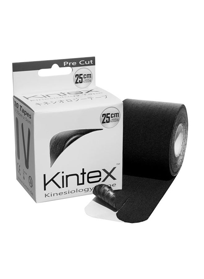 Kintex Pre Cut Kinesiology Tape 25 X 5cm  - Image 1