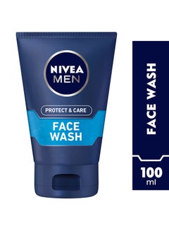 Nivea Protect And Care Refreshing Face Wash For Men With Aloe Vera 100ml  - Image 2