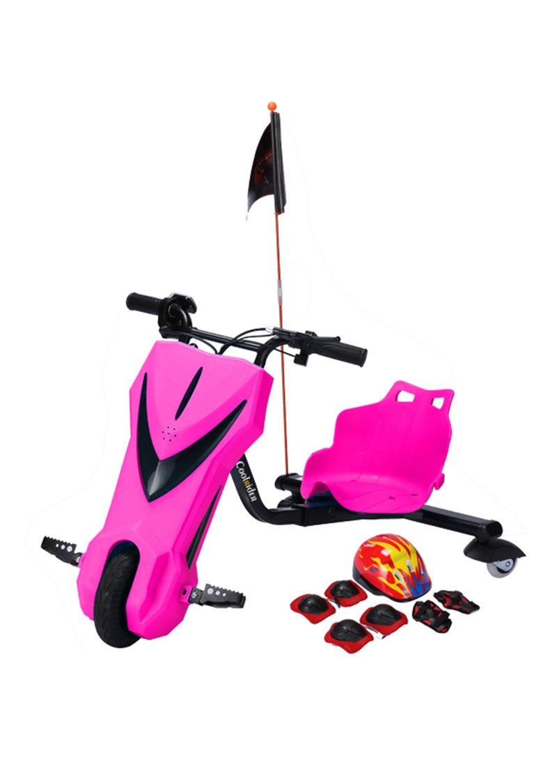 Cool Rider 3-Wheels 24V Electric Scooter Pink ‎94x60x64cm