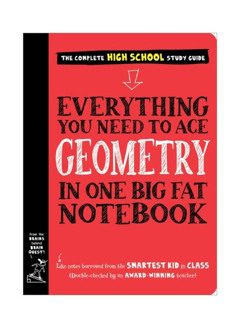 Everything You Need to Ace Geometry In One Big Fat Notebook Paperback English by Christy Needham - 44075