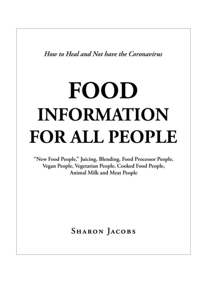 Food Information For All People paperback english - 11 Aug 2020 