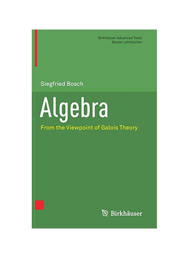 null - Algebra : From The Viewpoint Of Galois Theory hardcover english - 21 Nov 2018 - Image 1