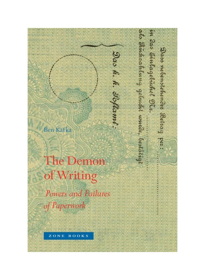 The Demon Of Writing: Powers And Failures Of Paperwork paperback english - 14 Apr 2020