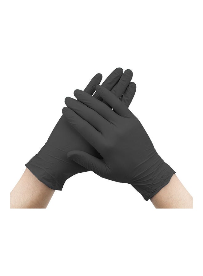 9inch Disposable PVC Gloves for Medical Inspection Experiment Dishwashing Work Garden light blue 10*10*10cm - Image 4