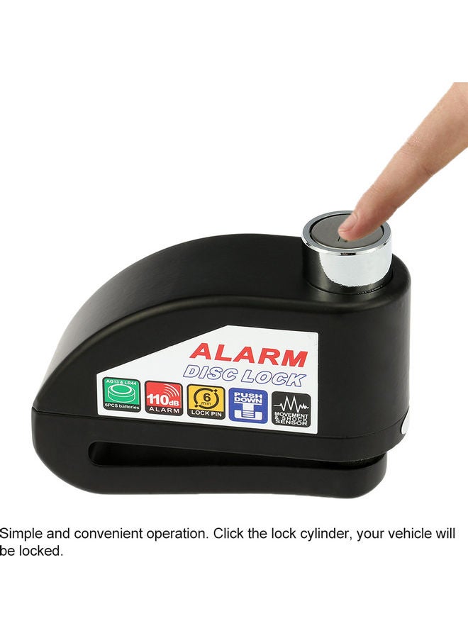 Generic - Disc Brake Lock Security Anti-theft Alarm Lock - Image 1
