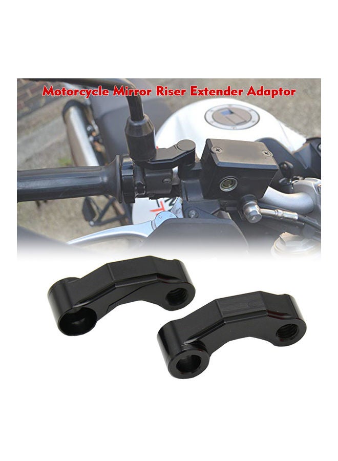 Generic - Motorcycle Mirror Riser Extender Handlebars - Image 1