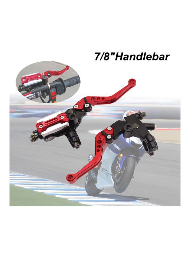 Generic Universal Motorcycle Brake Clutch Pump Lever Hydraulic Master Cylinder Accessories 7/8" 12.7mm for Honda Yamaha  - Image 2