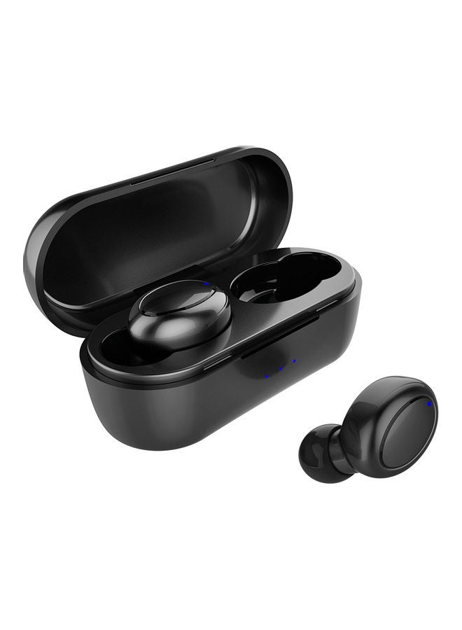Generic - V2 Wireless Bluetooth Headset Mini Waterproof Design Touch Control TWS Earphone Stereo Earbuds for Sport/Vehicle Black - Image 1