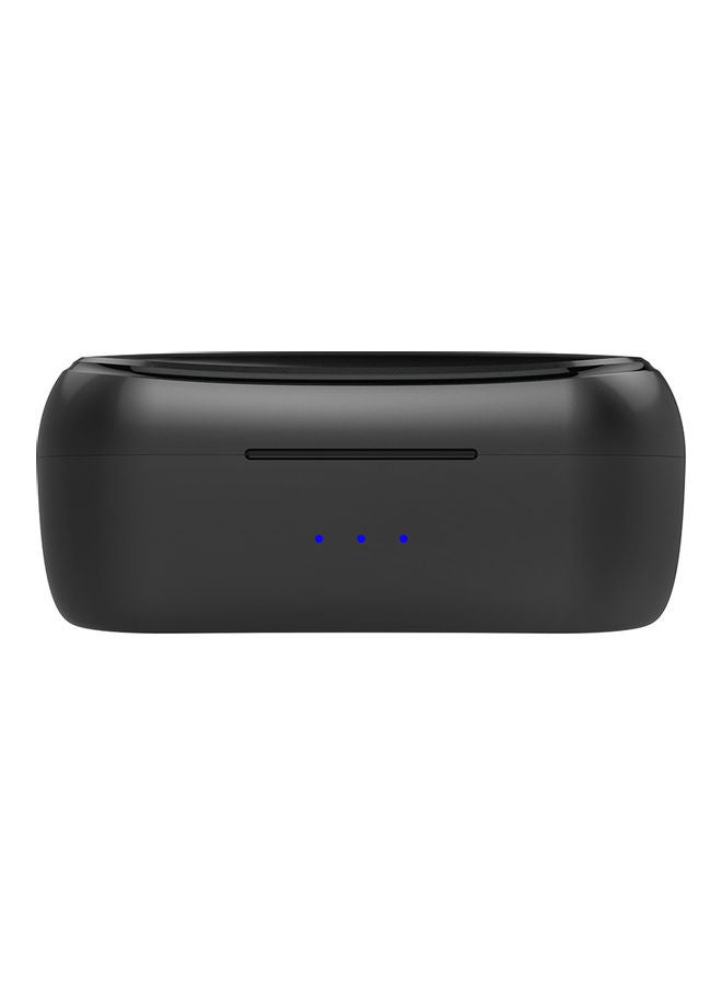 Generic - V2 Wireless Bluetooth Headset Mini Waterproof Design Touch Control TWS Earphone Stereo Earbuds for Sport/Vehicle Black - Image 1
