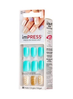 Broadway imPRESS Accent Nails Bells And Wishes Nails Set Multicolour  - Image 1